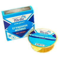  Крем десерт Сгущенное молоко Fitelle без сахара, 100 г